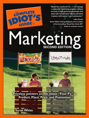 cover image of The Complete Idiot's Guide to Marketing, 2nd Edition